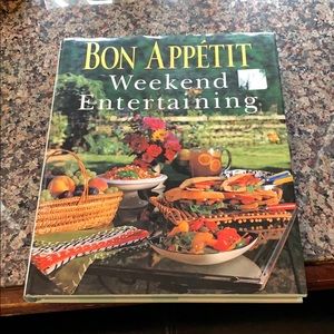 Bon Appetit Weekend Entertaining cookbook.